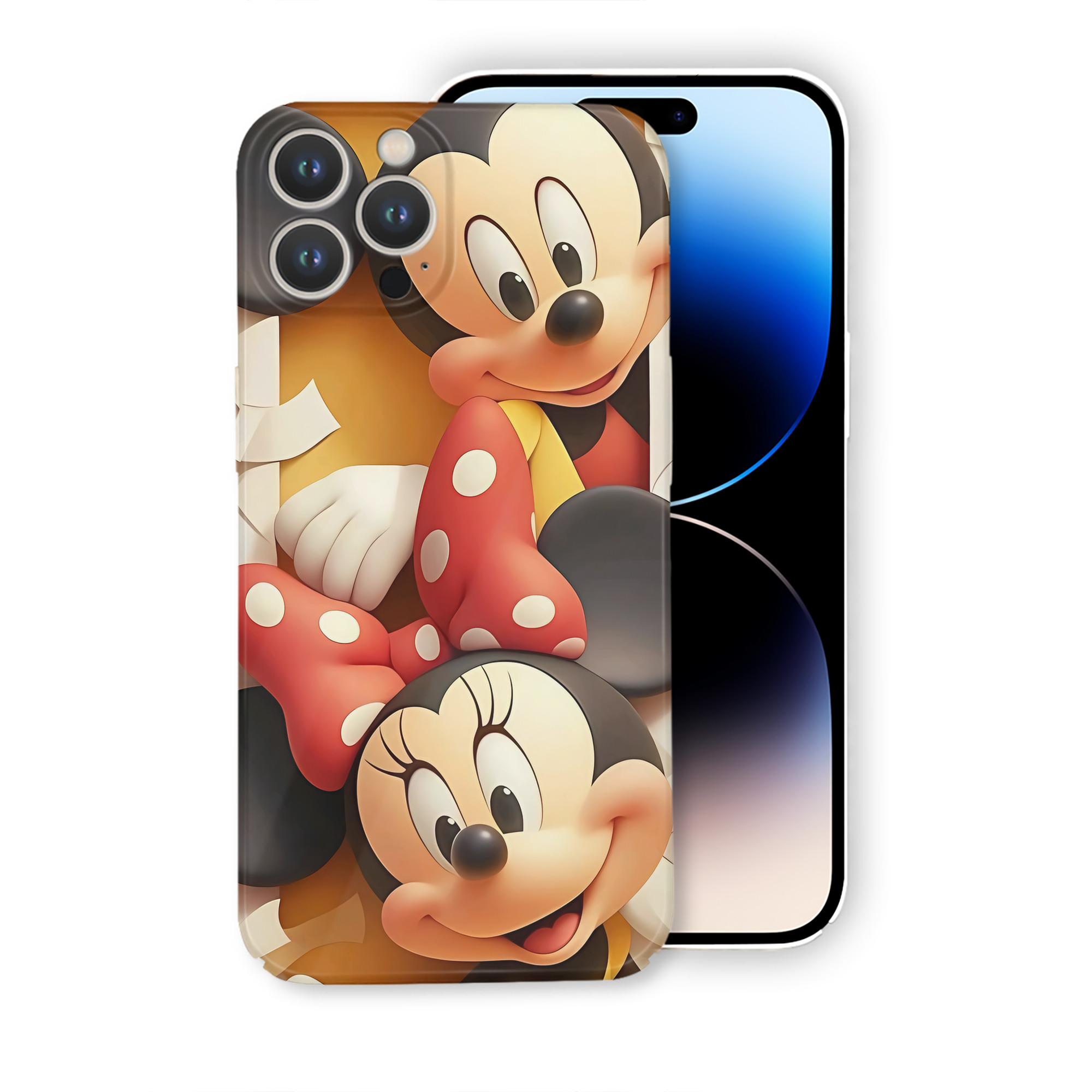 （画像用） ミッキーマウス Mickey Mouse 【iPhone 14シリーズ対応】ハードケース